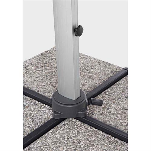 OMBRELLONE ROMA LIGHT 4*4 GRIGIO