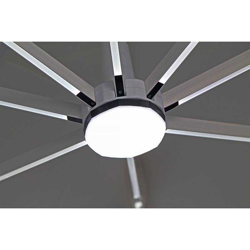 OMBRELLONE ROMA LIGHT 4*4 GRIGIO