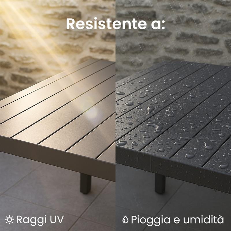 TV ALU 082/163*090*075 GRIGIO
