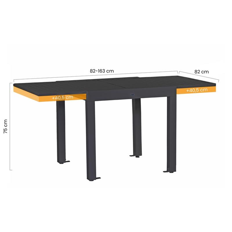 TV ALU 082/163*090*075 GRIGIO