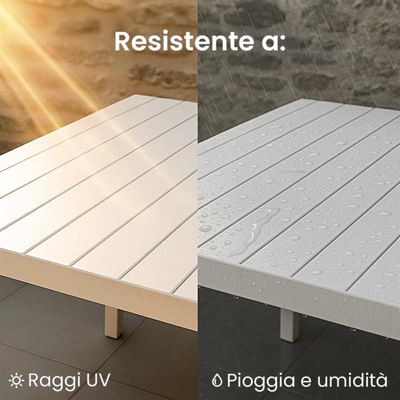 TV ALU 082/163*090*075 BIANCO