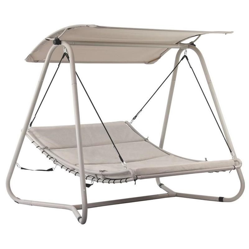 SWING BED DOPPIO TAUPE
