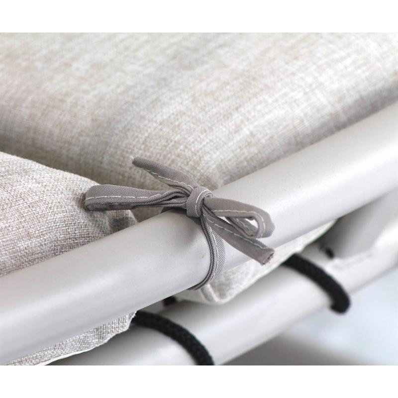 SWING BED DOPPIO TAUPE