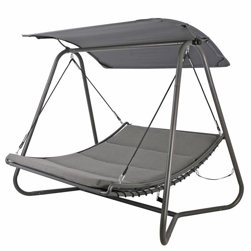SWING BED DOPPIO GREY