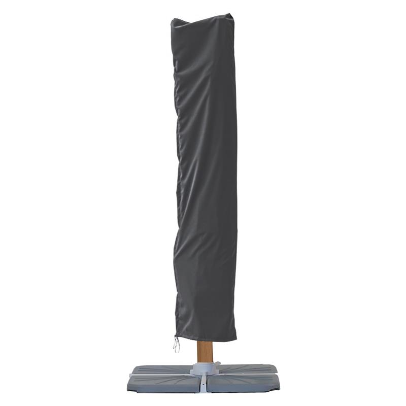 OMBRELLONE ROMA WOOD 4*4 NERO