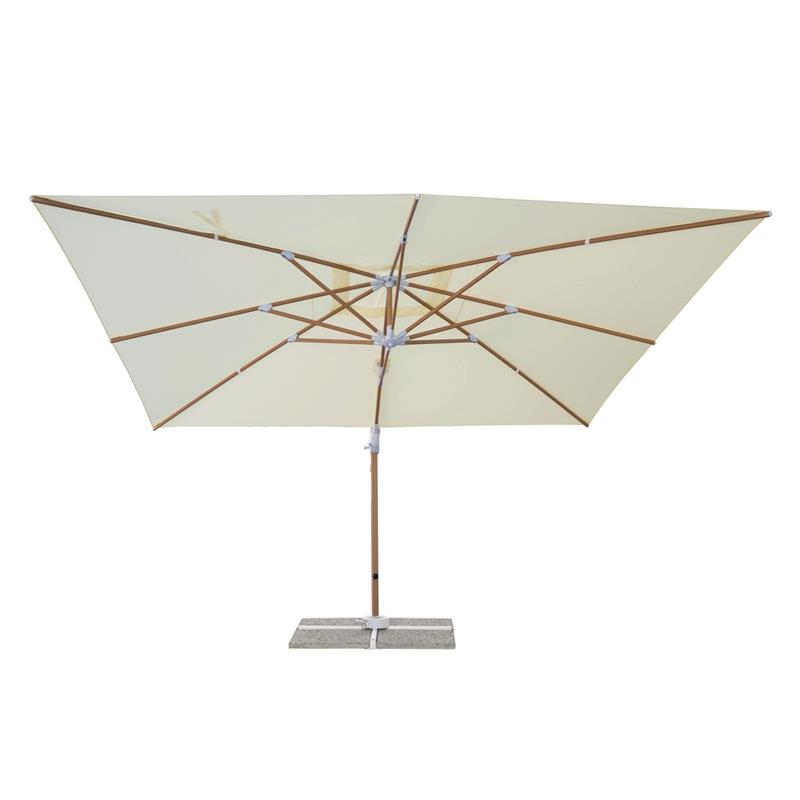 OMBRELLONE ROMA WOOD 3*4 BEIGE