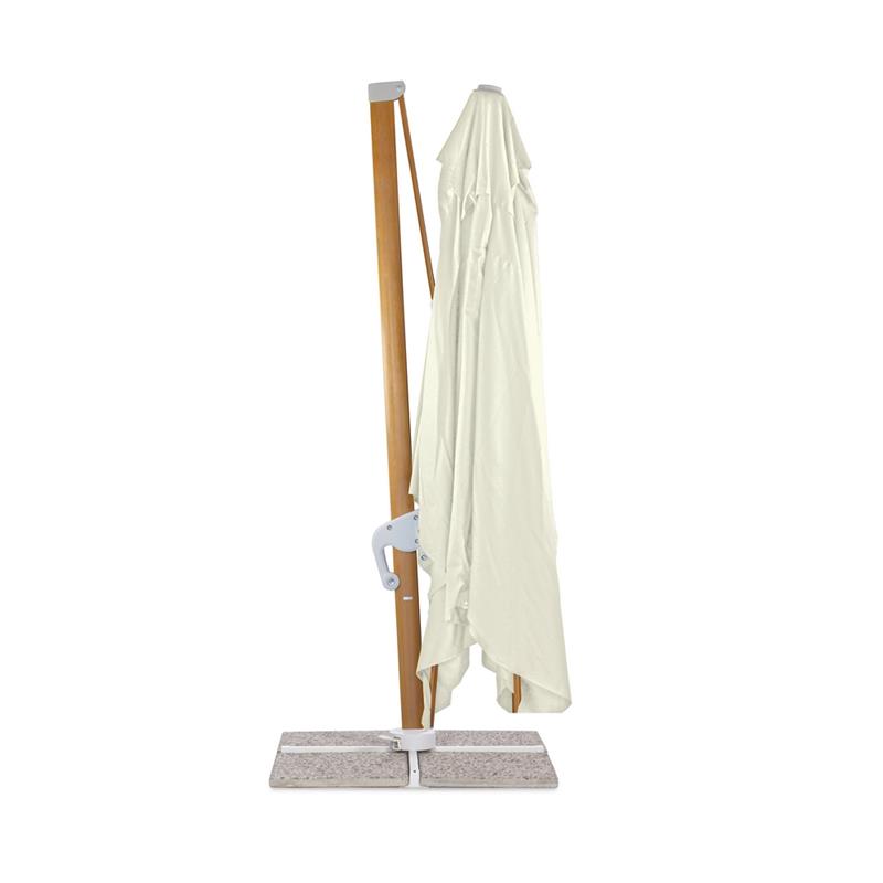 OMBRELLONE ROMA WOOD 3*4 BEIGE