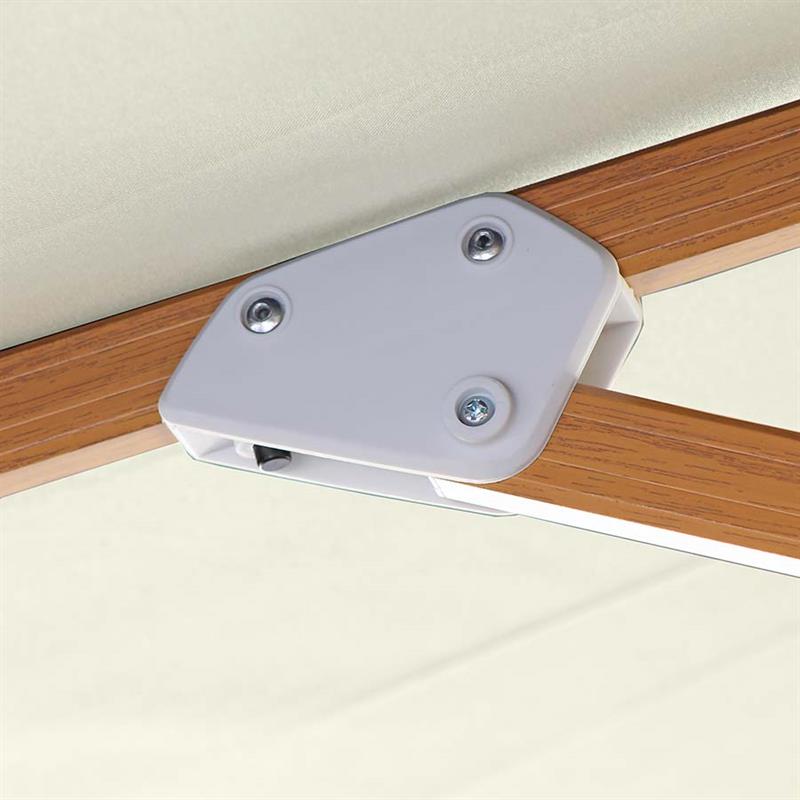 OMBRELLONE ROMA WOOD 3*4 BEIGE