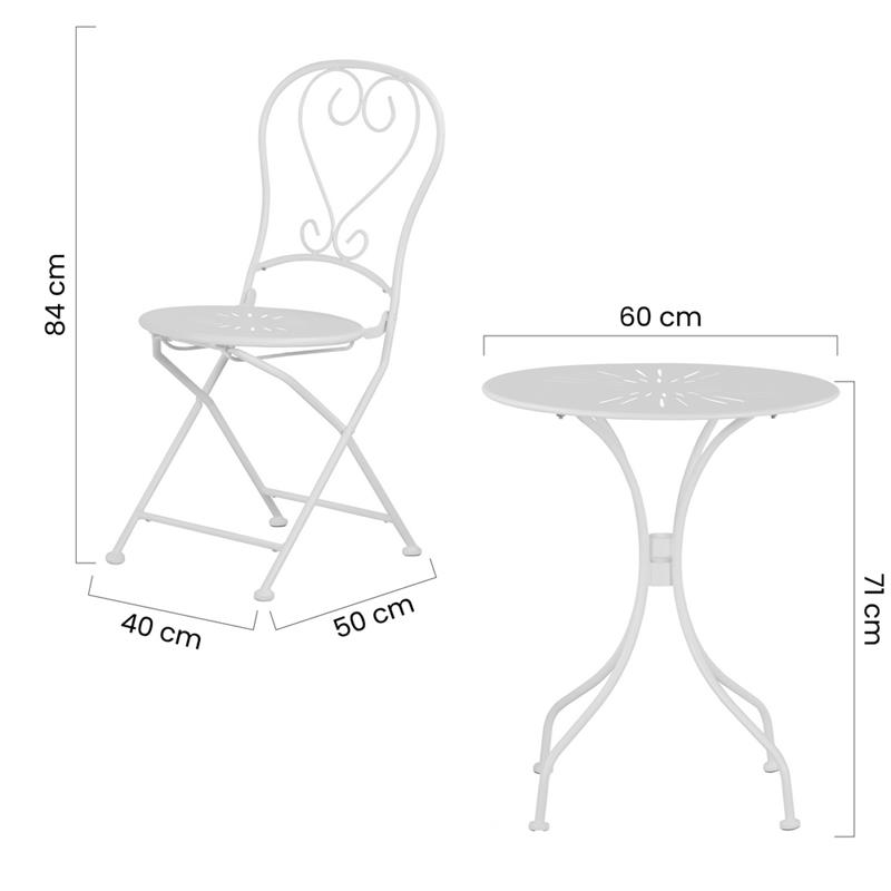 FLOREL SET GARDEN BIANCO
