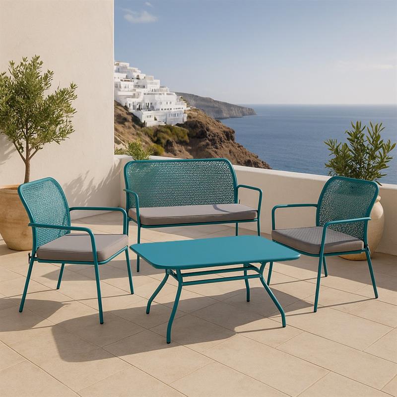 SET STEEL DAISY (VOL 10131 DALIA) BLUE
