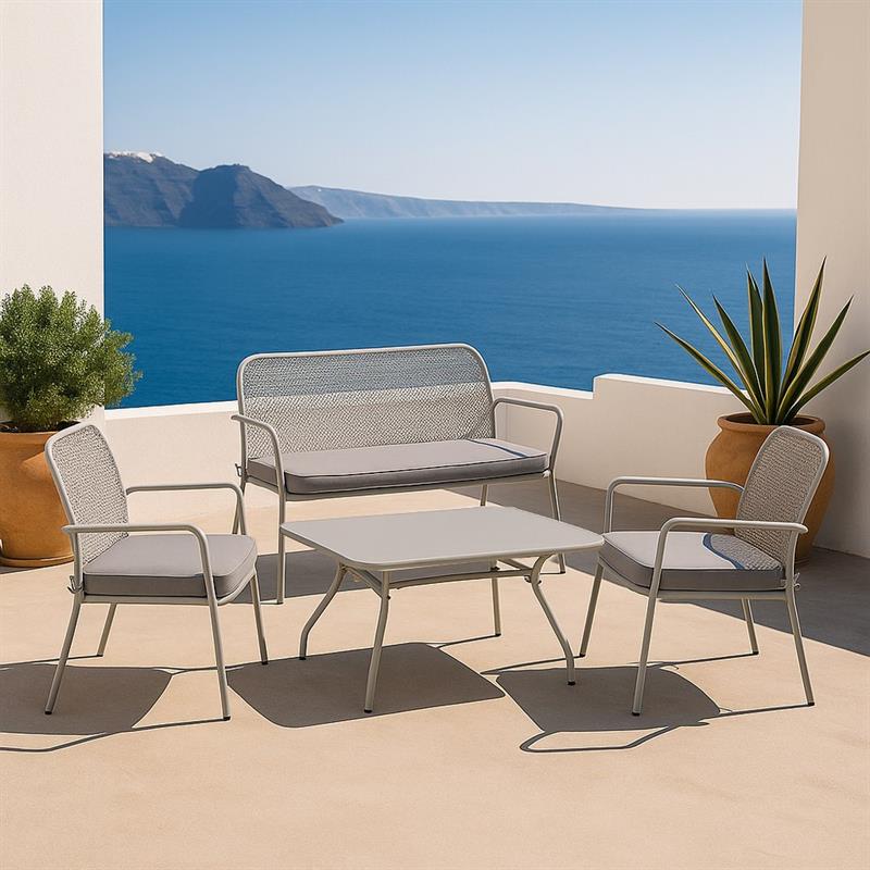 SET STEEL DAISY (VOL 10132 DALIA) GREY