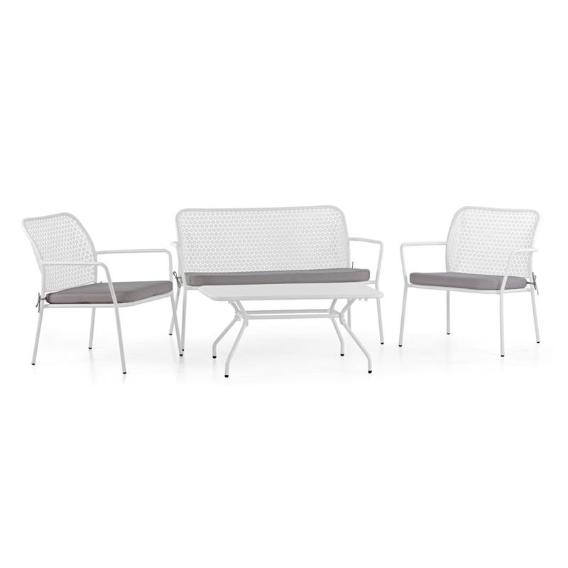 SET STEEL DAISY (VOL 10133 DALIA) WHITE