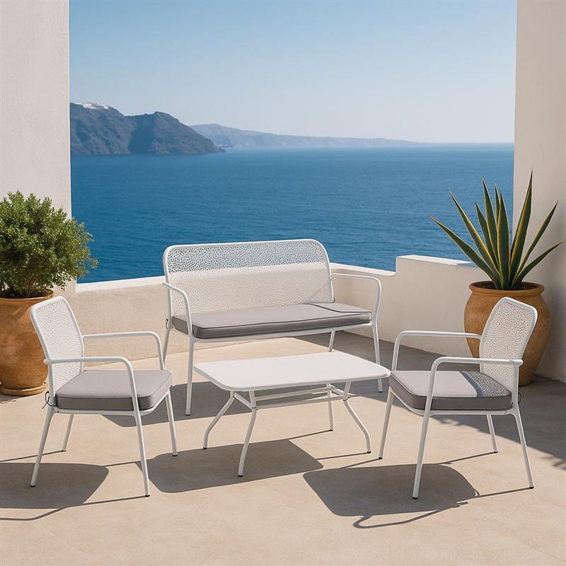SET STEEL DAISY (VOL 10133 DALIA) WHITE