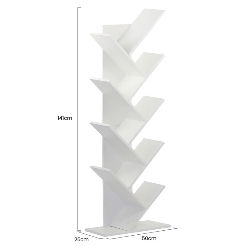 TREE LIBRERIA BIANCA 50X25X141 CM