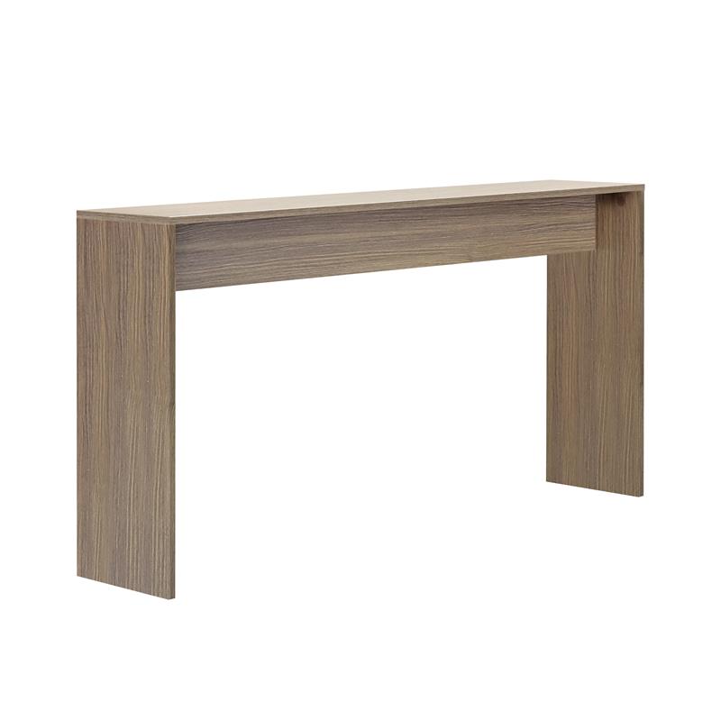CARRIE CONSOLLE ROVERE GRIGIO 140X30X75 CM