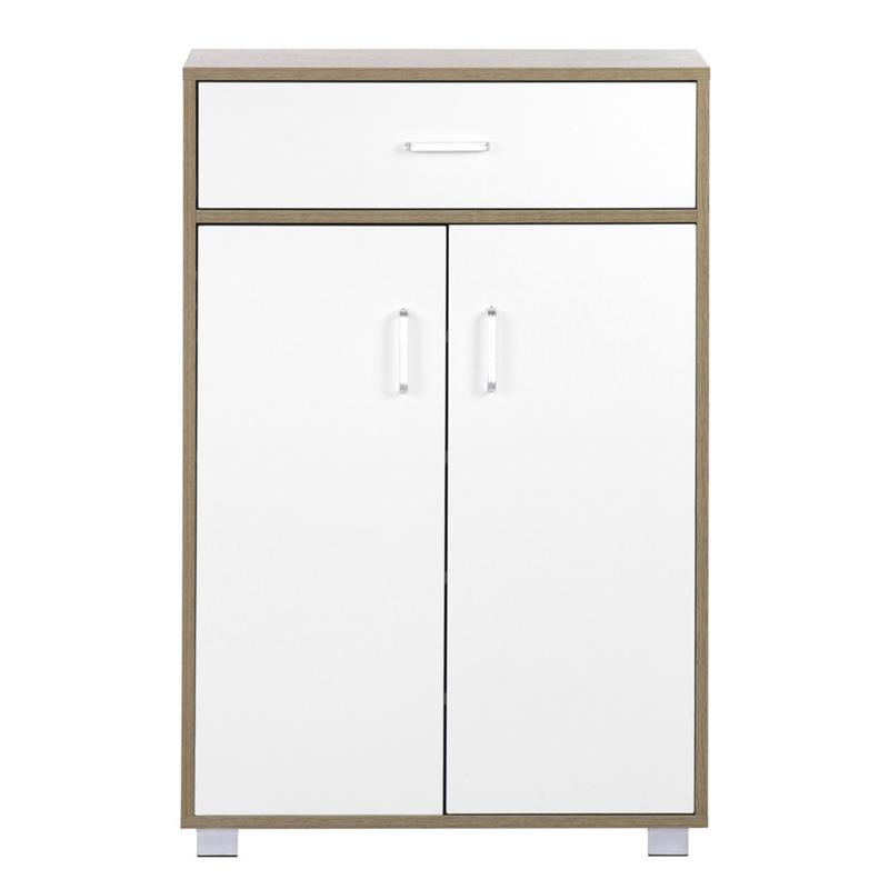 MUL105 MULTIUSO ROVERE+BIANCO