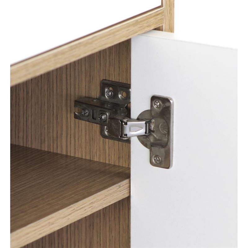 MUL105 MULTIUSO ROVERE+BIANCO
