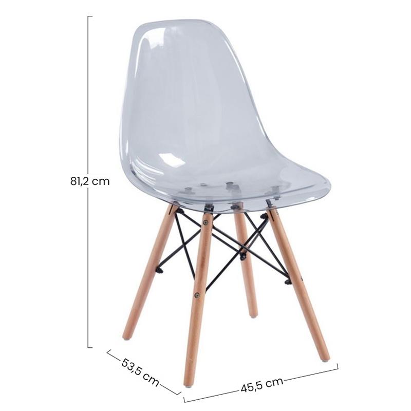 BETTY SEDIA GRIGIO