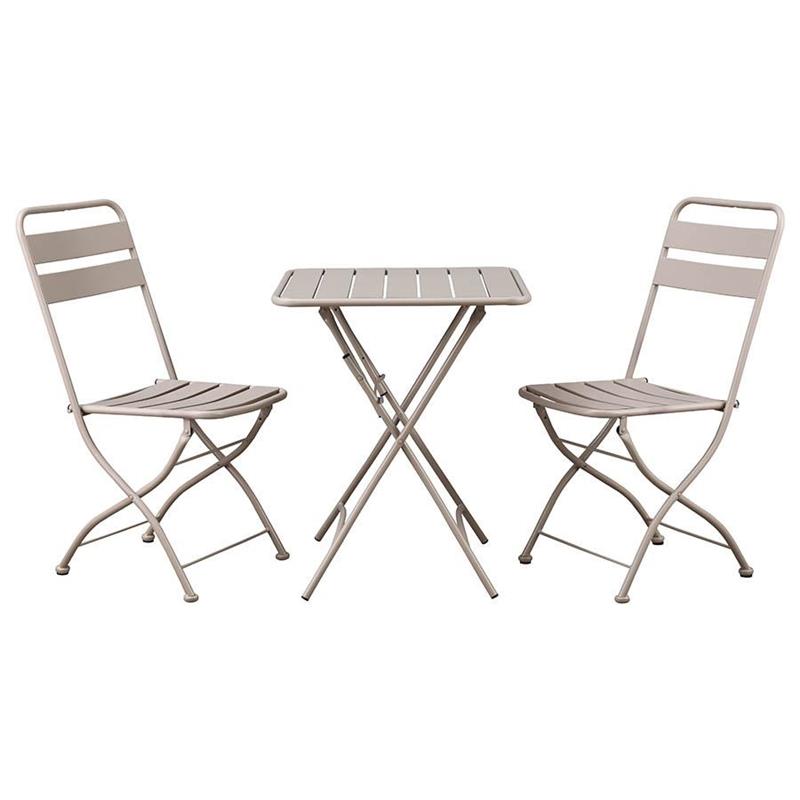 MIA SET GARDEN TAV+SEDIE TAUPE