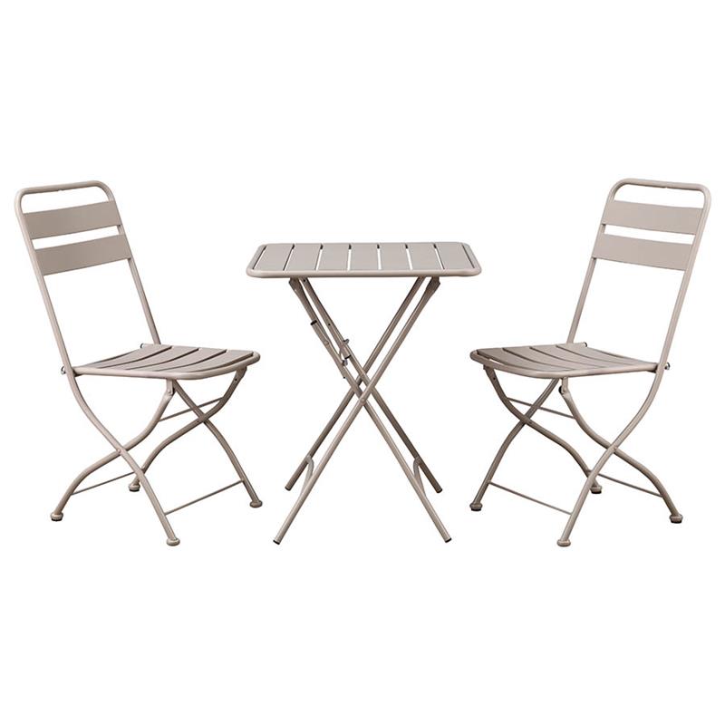 MIA SET GARDEN TAV+SEDIE TAUPE