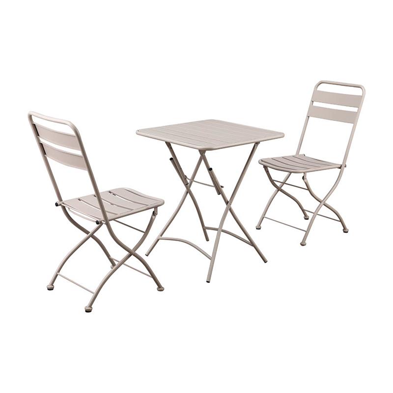 MIA SET GARDEN TAV+SEDIE TAUPE