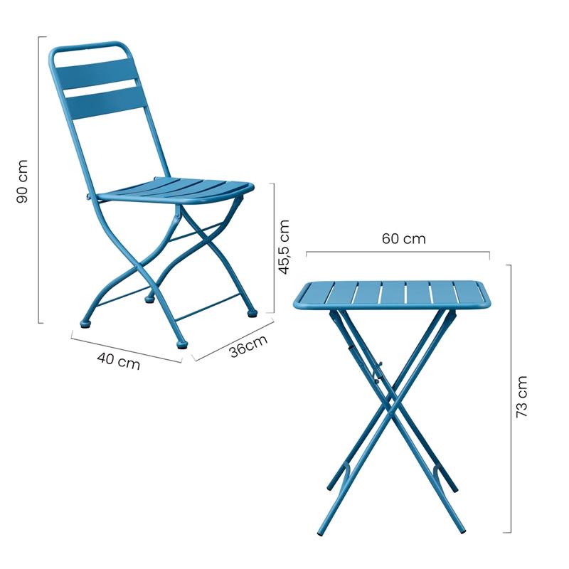MIA SET GARDEN TAV+SEDIE NIAGARA