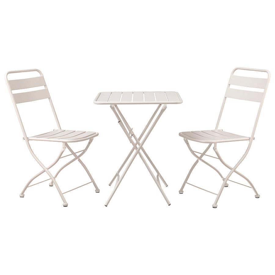 MIA SET GARDEN TAV+SEDIE BLANC