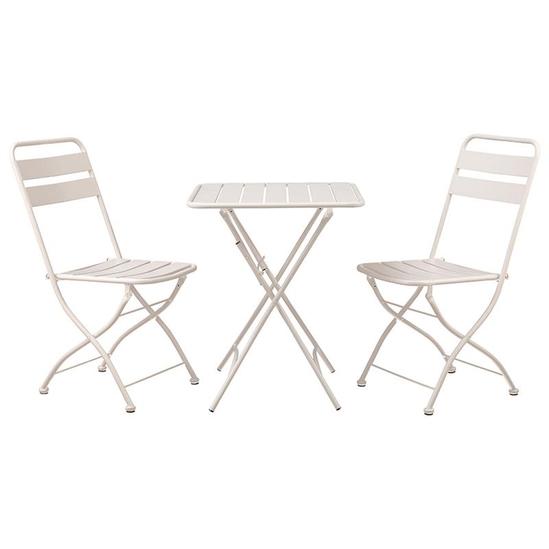 MIA SET GARDEN TAV+SEDIE BLANC