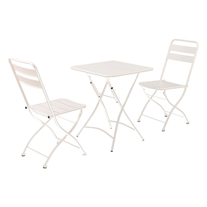 MIA SET GARDEN TAV+SEDIE BLANC