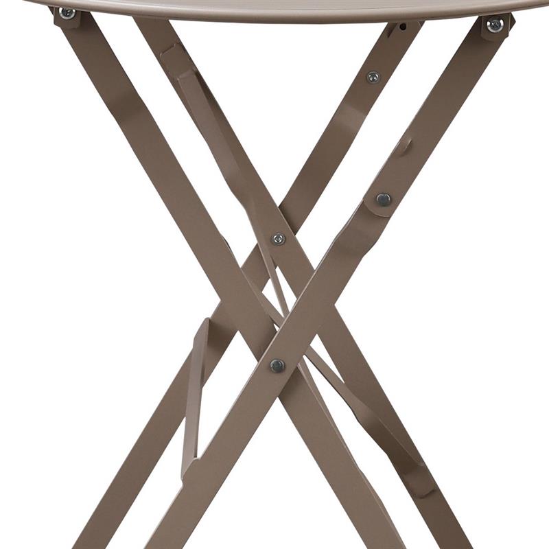 TERESA SET GARDEN TAV+SEDIE TAUPE