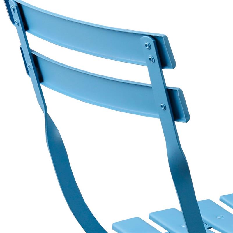 TERESA SET GARDEN TAV+SEDIE BLU NIAGARA