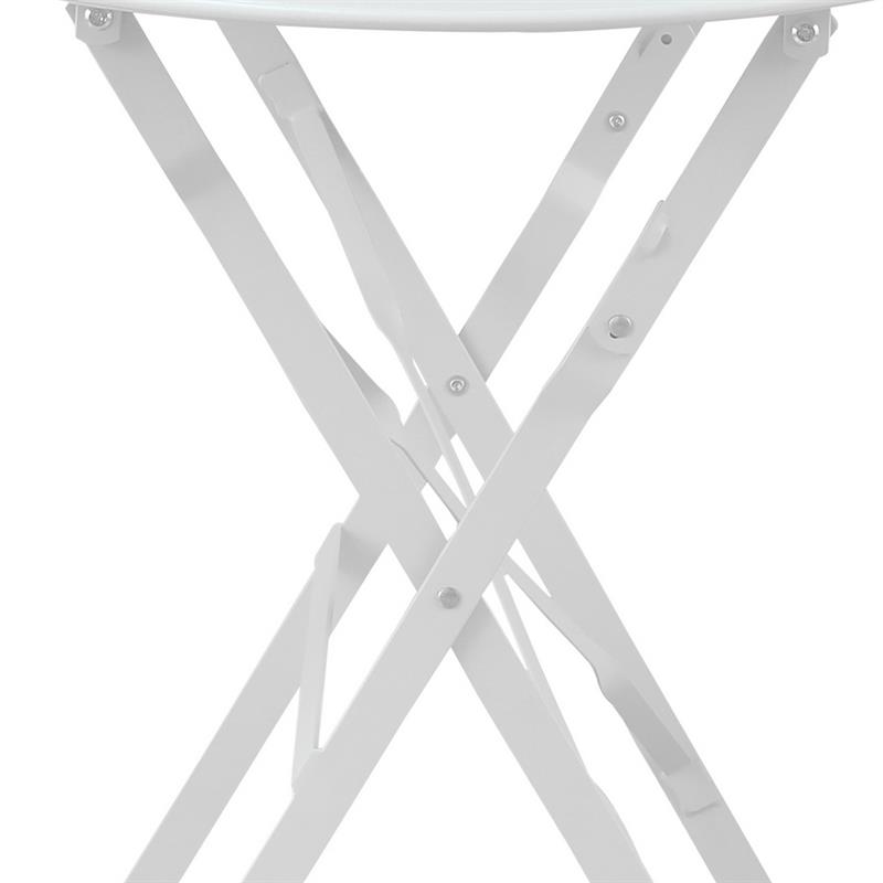TERESA SET GARDEN TAV+SEDIE BLANC