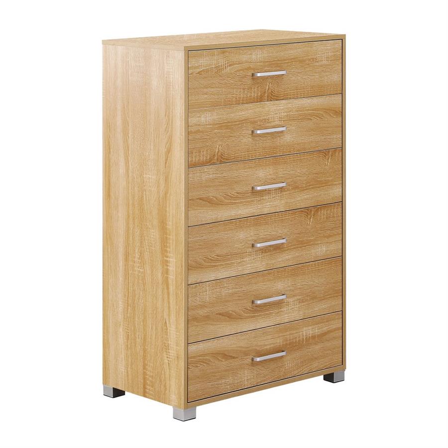 NANCY CASSETTIERA 6C ROVERE 68X40X115 CM