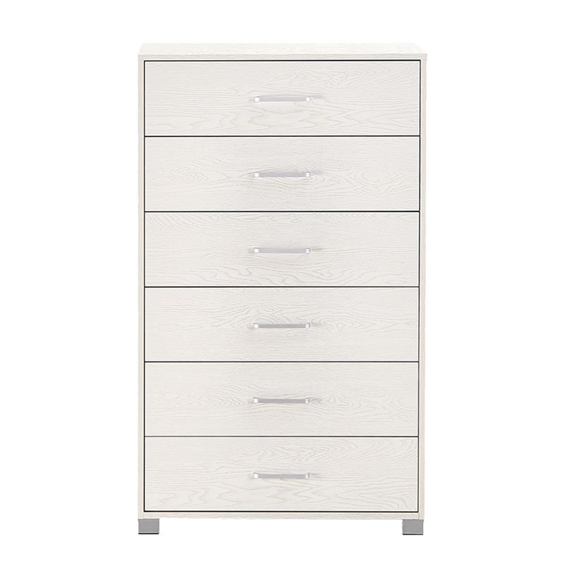 NANCY CASSETTIERA 6C ROV.SBIANCATO 68X40X115 CM