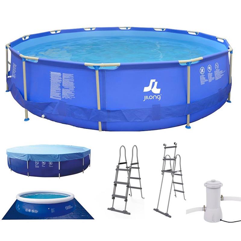 JILONG PSS TONDA C/STRUTTURA STEELSUPER SET