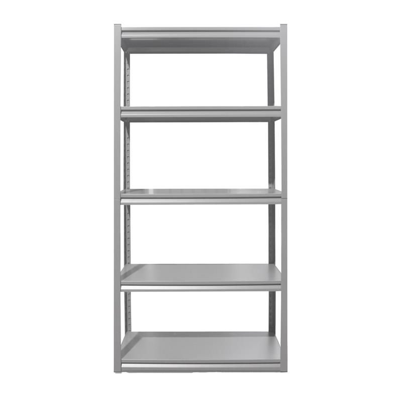 SCAFFALE METALLICO 5 RIPIANI GRIGIO 91X41X183