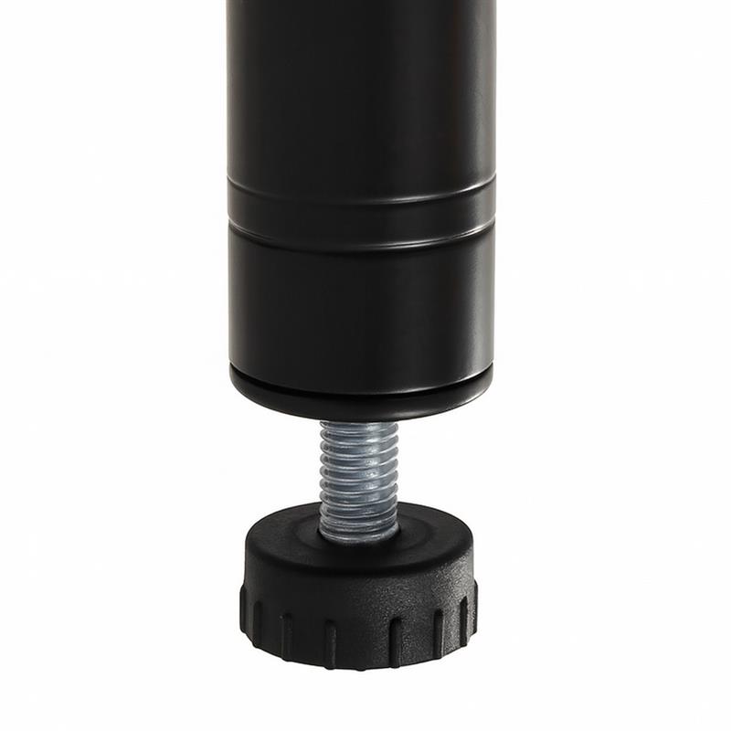 PORTABOTTIGLIE NERO TOP NOCE 4 RIPIANI CON PORTACALICI