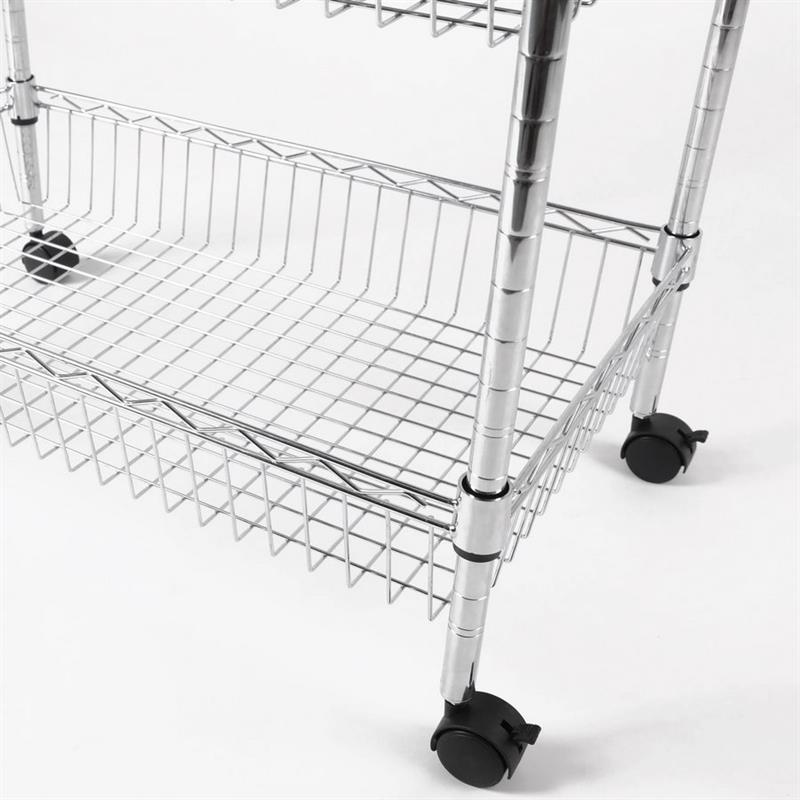 SCAFFALE 4 RIPIANI MINI-BASKET TROLLEY