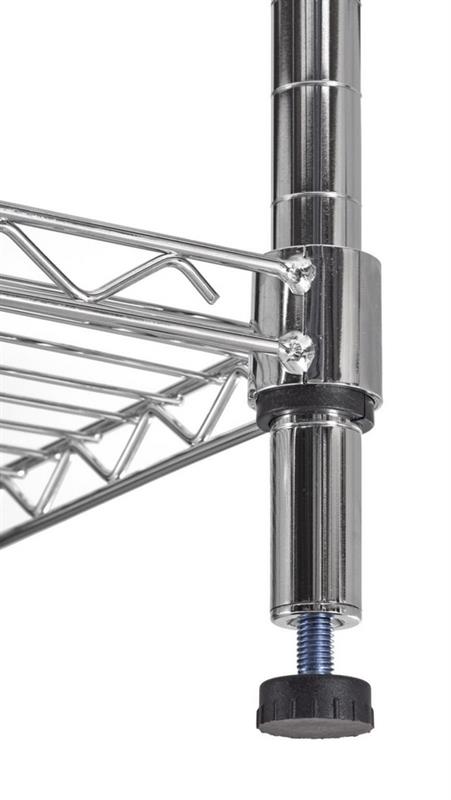 SCAFFALE CROMATO 60X35X76 3R