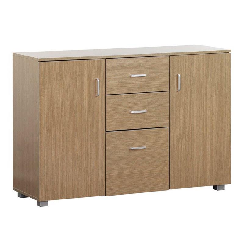 MULTIUSO CREDENZA ROVERE 120X82,5X40 CM