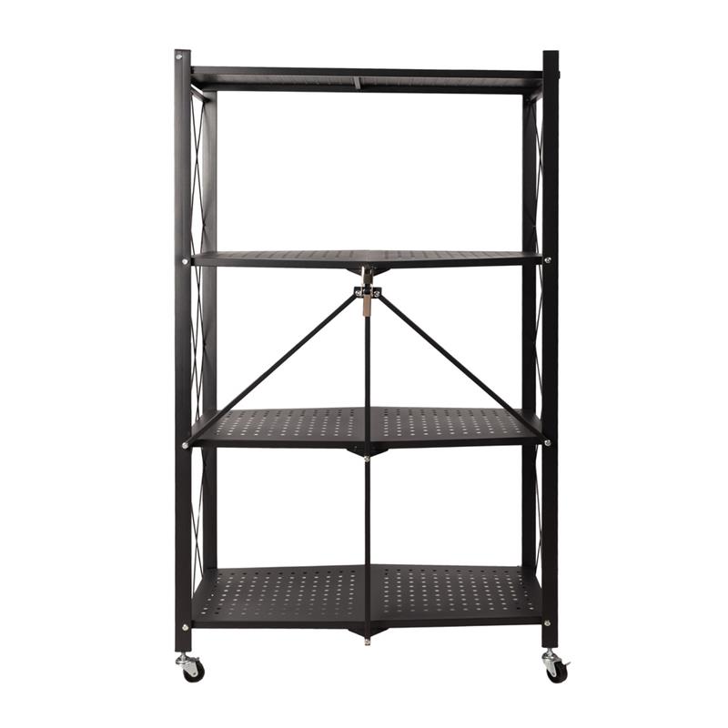 SCAFFALE PIEGHEVOLE 4 NERO