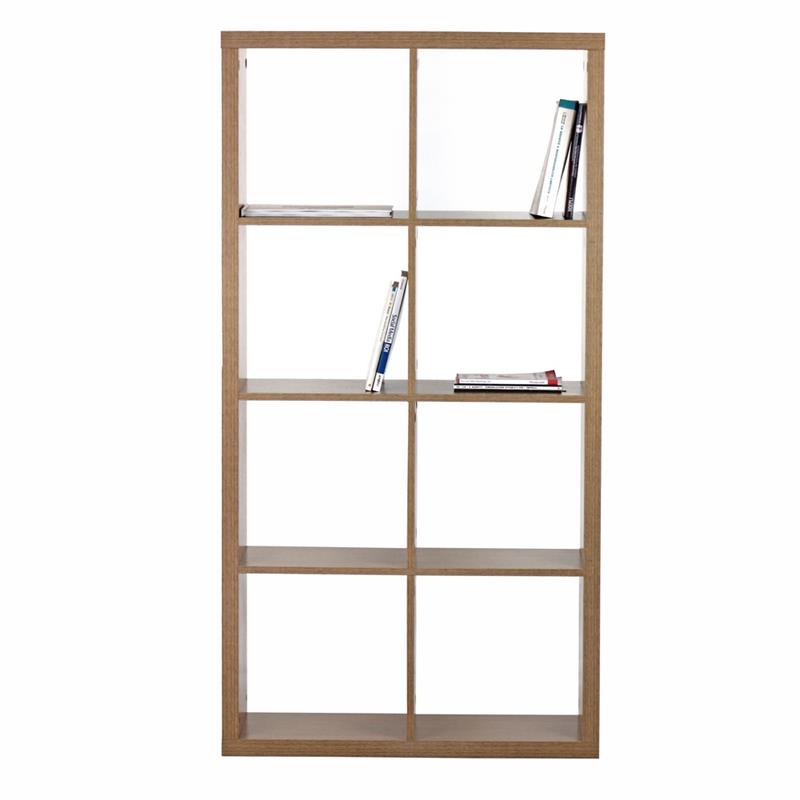 ELBA X8 LIBRERIA ROVERE 77X30X147 CM