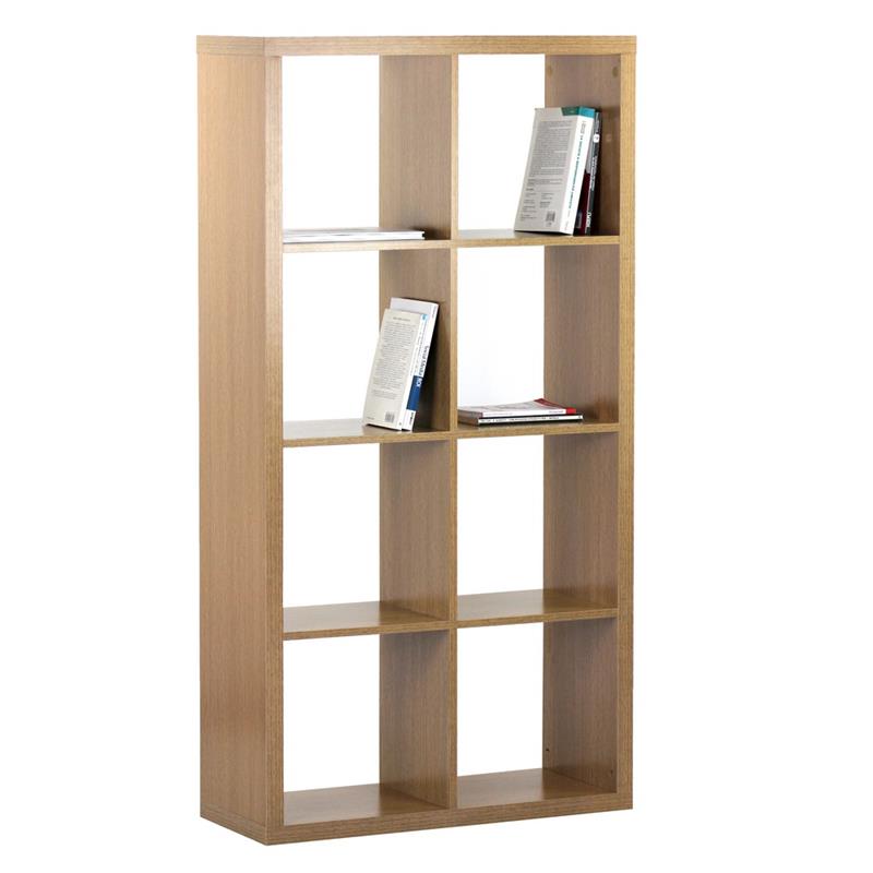 ELBA X8 LIBRERIA ROVERE 77X30X147 CM