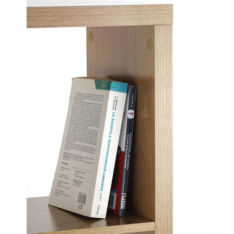 ELBA X8 LIBRERIA ROVERE 77X30X147 CM