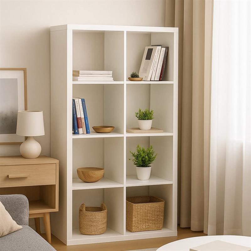 ELBA X8 LIBRERIA BIANCA 77X30X147 CM