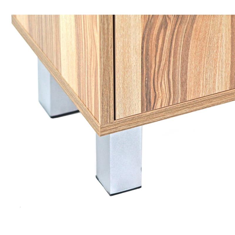 MOBILE COLONNA 2 ANTE LEGNO NATURALE 30X24X140 CM