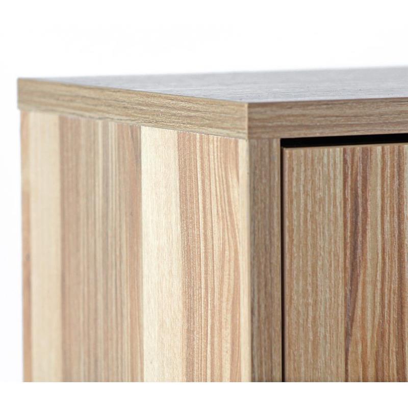 MOBILE COLONNA 2 ANTE LEGNO NATURALE 30X24X140 CM
