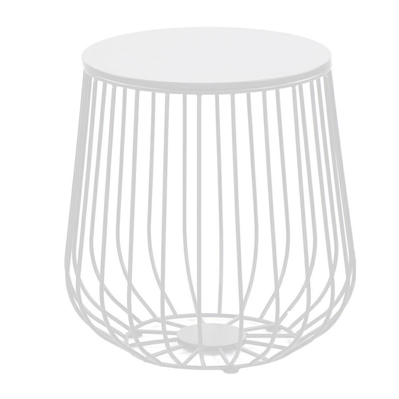 TAVOLINO CAFFE PETALO BIANCO