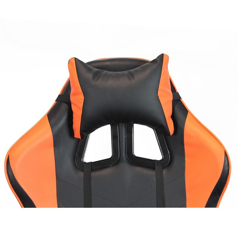 SEDIA GAMING ARANCIONE/NERA