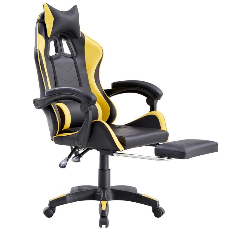 SEDIA GAMING GIALLO/NERA